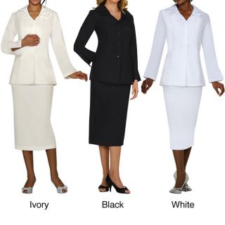 Divine Apparel Womens Plus Size Classic Fashion Skirt Suit Today $88