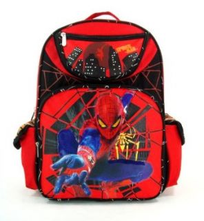 Marvel Spiderman Large Kids School Backpack Spider Action
