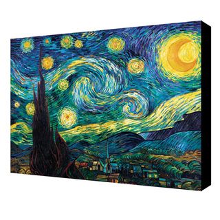 Vincent Van Gogh Starry Night Gallery wrapped Canvas Art