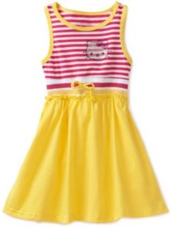 Hello Kitty Girls 2 6X Toddler Knit Dress With Rhinestones