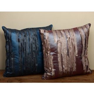 Shimmer Waterfall Decorative Throw Pillows (Set of 2)