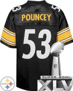 Pittsburgh Steelers #53 Maurkice Pouncey Jerseys Black