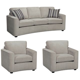 Marley Light Gray Sofa and Two Chairs