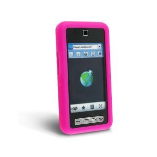Eforcity Hot Pink Silicone Skin Case for Samsung SGH T919 Behold