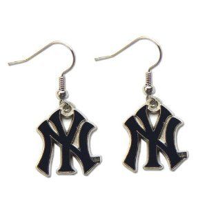 New York Yankees NY Logo Dangle Earrings Sports