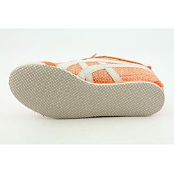 Tiger by Asics Womens Mexico 66 Orange Casual Shoes