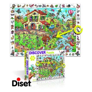 Diset   69591   Puzzle 70 Pièces Discover act. Air libre… Voir la