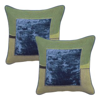 Naples Royal Blue Decorative Pillows (Set of 2)