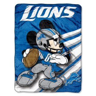 NFL Detroit Lions Mickey Mouse Ultra Plush Micro Super