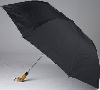 Haas Jordan 58 Inch Folding Golf Umbrella, Black Sports