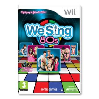 WE SING 80S / Jeu console Wii   Achat / Vente WII WE SING 80S / Jeu