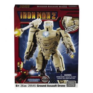 Mega Bloks Iron Man 2 Army Drone Toy Set