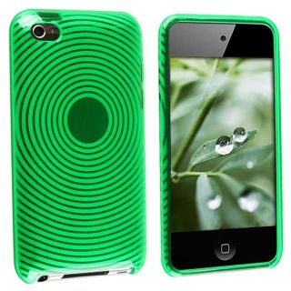 Green Circle TPU Case for Apple iPod touch 4th Gen
