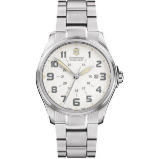 Swiss Army Mens Infantry Vintage White Dial Watch Today $294.99