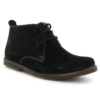  Hush Puppies Duffy Black Suede Womens Boots Size 8 US Shoes