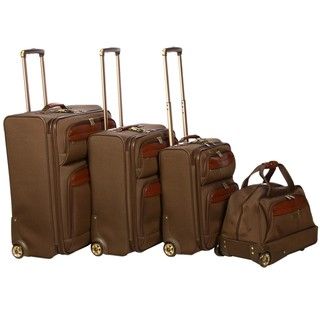 Tommy Bahama Paradise Island Olive 4 piece Luggage Set