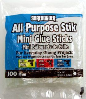 Surebonder DT 100 All Temperature Mini 100 Glue Sticks, 4 Inch