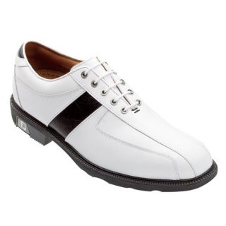 FootJoy Mens Icon Sport Saddle White/ Black Golf Shoes
