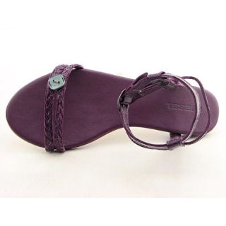 Diesel Womens Sand Purple Sandals & Flip Flops (Size 7)
