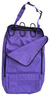 Deluxe Bridle Halter Tote Bag Tack Racks Purple Sports