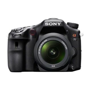 Appareil photo reflex Sony SLTA77VK   Objectif 18 55mm   Capteur CMOS
