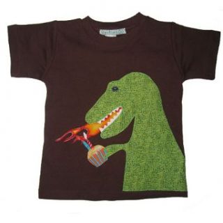 1st Birthday Dinosaur Dragon Short Sleeve Boys Shirt