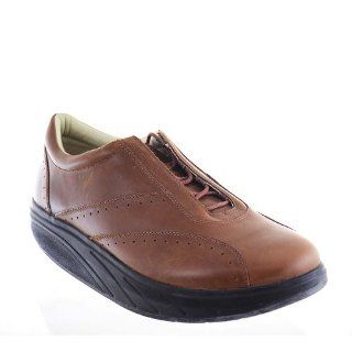 MBT Mens Volcano Brown Leather Oxfords 12.5M Shoes