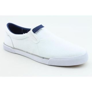 Nautica Mens Twin Gore White Casual Shoes