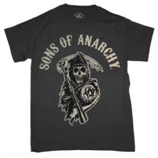 Sons of Anarchy Reaper TV Biker Club T Shirt Clothing