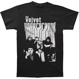 Rockabilia Velvet Underground Band With Nico Slim Fit T