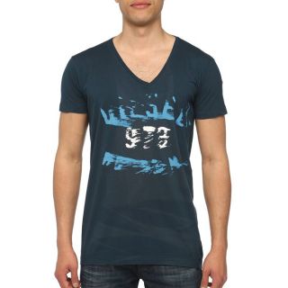 DIESEL T Shirt Off Homme Bleu   Achat / Vente T SHIRT DIESELT Shirt