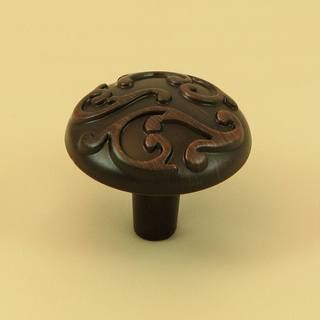 Stone Mill Hardware Oil Rubbed Bronze Ivy Cabinet Knobs (Pack of 25