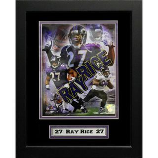 Ray Rice Baltimore Ravens 11x14 inch Deluxe Frame