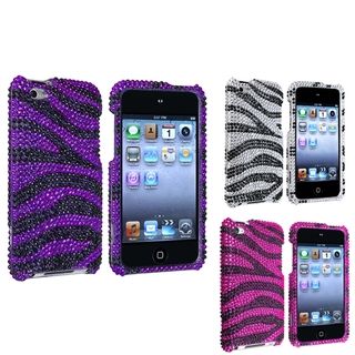 BasAcc Rhinestone Protector Cases for Apple iPod Touch Generation 4