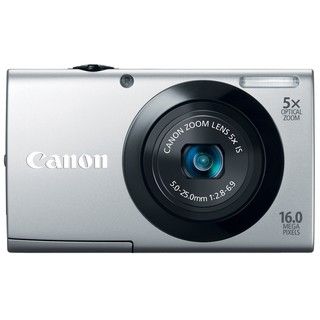 Canon Powershot A3400IS 16MP Silver Digital Camera