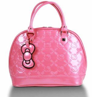 Pink Hello Kitty Embossed Handbag Shoes