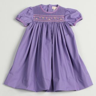 Petit Ami Toddler Girls Smocked Collar Dress FINAL SALE