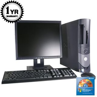 Dell GX270 2.8GHz 512MB 40GB Desktop PC/ Monitor (Refurbished