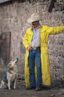 Schaefer Cattleman Slicker in Yellow   Size Large
