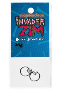 Invader Zim Gir 16G Captive Hoops 2 Pack Clothing