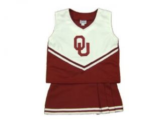 Size 20 Oklahoma Sooners Childrens Cheerleader Outfit