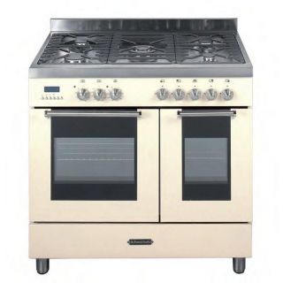 Cuisinière Double Four 90 cm Ivoire   EV92DFI   Cet espace de cuisson