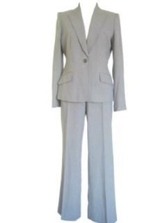 ANNE KLEIN Womens Golden Sapphire Jacket/Pants Suit LIGHT