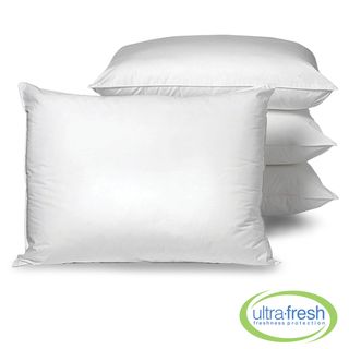 Allergy Free Anti microbial Pillows with Ultra Fresh (Set of 4