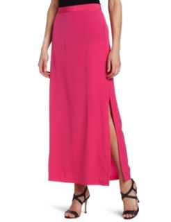 Vince Camuto Womens Maxi Skirt, Bianca Pink, 14 Clothing