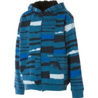 Quiksilver Moment Pine Sherpa Lined Hoodie Boys 8 20