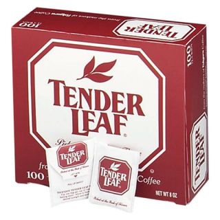 Tender Leaf Premium Tea Bags, 100/Box (Box of 100)