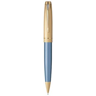 Parker 100 Diamond Blue Gold Trim Mechanical Pencil