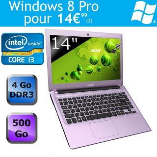 Acer Aspire V5 471 32364G50Ma Violet   Achat / Vente ORDINATEUR