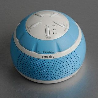 Homedics SoundSpa Blue Mini Portable Sound Machine